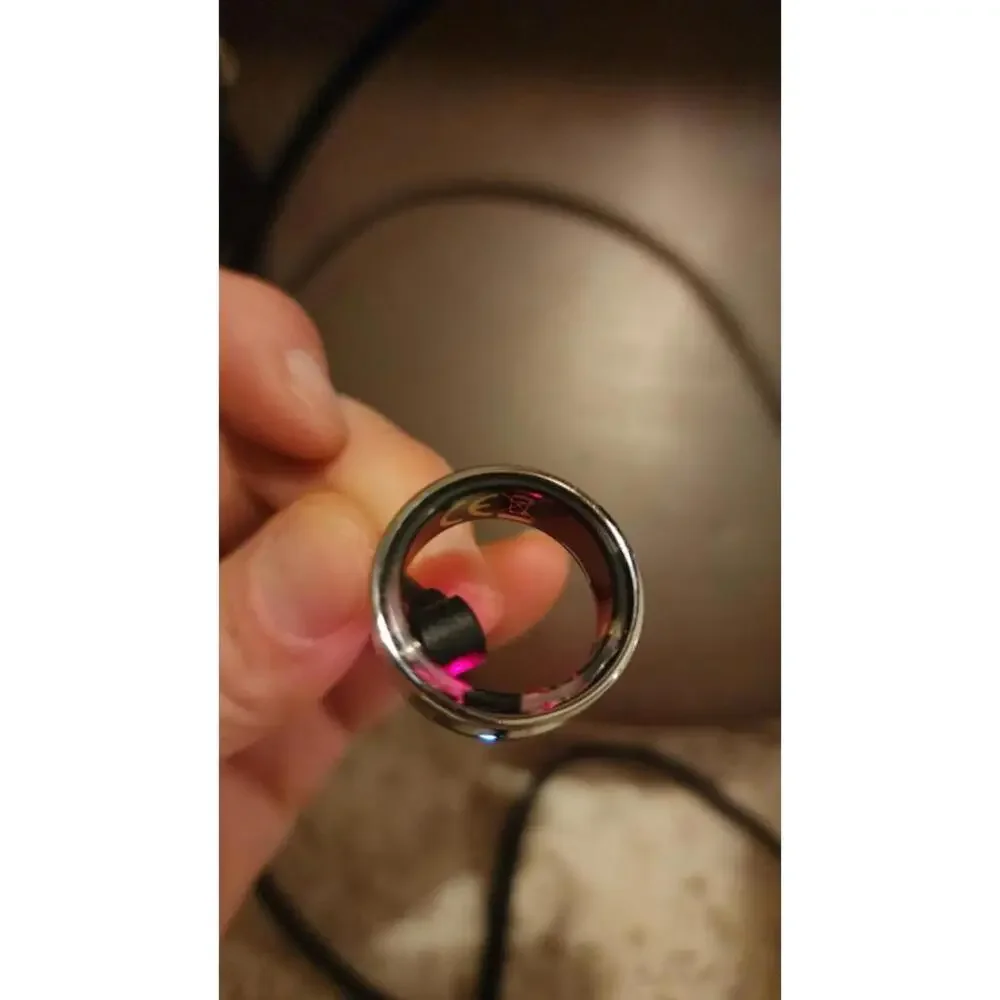 SMART RING, HEALTH & FITNESS TRACKER, SIZE 9, BRAND NEW, DIGITAL DISPLAY